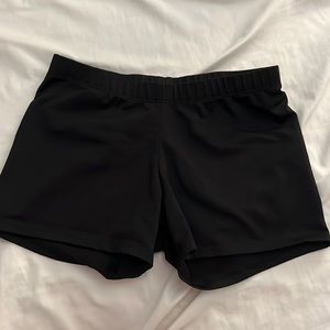 Black Spandex Shorts